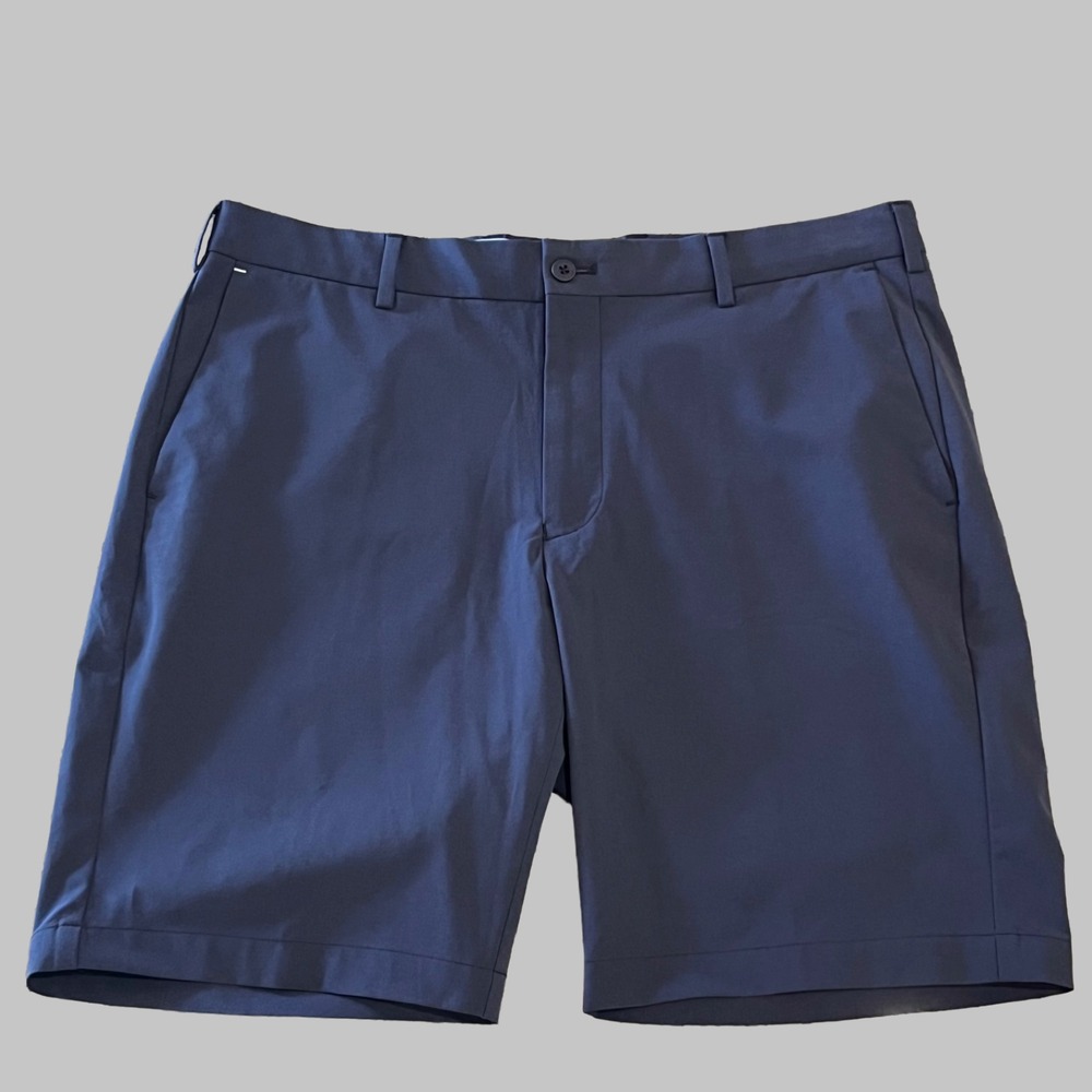 Peter Millar Crown Crafted Surge Performance Shorts Mens 35 Navy 9" Golf